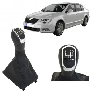 Nuca schimbator cu manson pentru Skoda Superb Ii 2008-2012 6 Trepte accesorii pentru autoturismul tau - masina v234613