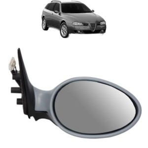 Oglinda Dreapta ALFA ROMEO 156 Sportwagon (932_) din 1997 - 2006, Auto, Reglaj electric, Completa - Img 2