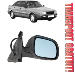 Oglinda Dreapta AUDI 80 B3 Saloon (893, 894, 8A2) din 1986 - 1991, Auto, Reglaj electric, Completa