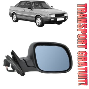 Oglinda Dreapta AUDI 80 B3 Saloon (893, 894, 8A2) din 1986 - 1991, Auto, Reglaj electric, Completa