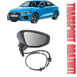 Oglinda Dreapta AUDI A3 Limousine (8YS, 8YM) din 2020 - 2024, Auto, Reglaj electric, Completa