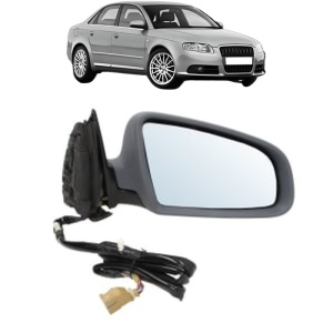 Oglinda Dreapta AUDI A4 B7 (8EC) din 2004 - 2008, Auto, Reglaj electric, Completa - Img 2