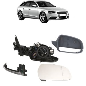 Oglinda Dreapta AUDI A4 B8 Avant (8K5) din 2007 - 2015, Auto, Reglaj electric, Completa - Img 2