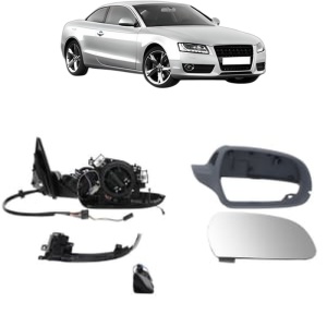 Oglinda Dreapta AUDI A5 (8T3) din 2007 - 2017, Auto, Reglaj electric, Completa - Img 2