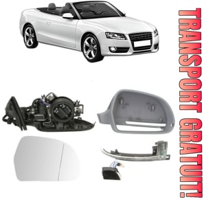 Oglinda Dreapta AUDI A5 Convertible (8F7) din 2009 - 2017, Auto, Reglaj electric, Completa