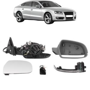 Oglinda Dreapta AUDI A5 Sportback (8TA) din 2009 - 2017, Auto, Reglaj electric, Completa - Img 2