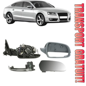 Oglinda Dreapta AUDI A5 Sportback (8TA) din 2009 - 2017, Auto, Reglaj electric, Completa