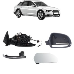 Oglinda Dreapta AUDI A6 Allroad C7 (4GH, 4GJ) din 2012 - 2018, Auto, Reglaj electric, Completa - Img 2
