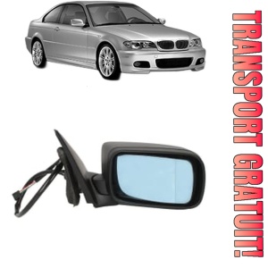 Oglinda Dreapta BMW Seria 3 Coupe (E46) din 1998 - 2006, Auto, Reglaj electric, Completa