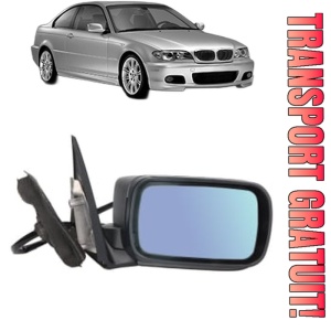 Oglinda Dreapta BMW Seria 3 Coupe (E46) din 1998 - 2006, Auto, Reglaj electric, Completa