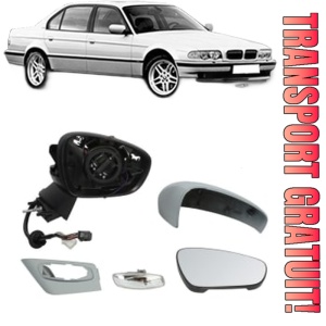 Oglinda Dreapta BMW Seria 7 (E38) din 1994 - 2001, Auto, Reglaj electric, Completa