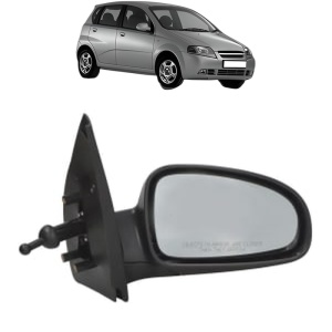 Oglinda Dreapta CHEVROLET AVEO / KALOS Hatchback (T200) din 2003 - 2008, Auto, Reglaj mecanic, Completa - Img 2