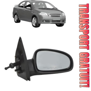 Oglinda Dreapta CHEVROLET AVEO / KALOS Saloon (T250, T255) din 2005 - 2013, Auto, Reglaj mecanic, Completa