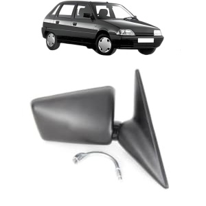 Oglinda Dreapta CITROEN AX (ZA-_) din 1986 - 1998, Auto, Reglaj mecanic, Completa - Img 2
