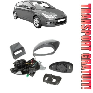 Oglinda Dreapta CITROEN C4 Coupe (LA_) din 2004 - 2011, Auto, Reglaj electric, Completa