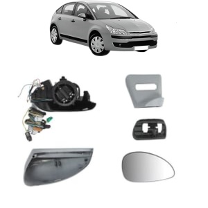 Oglinda Dreapta CITROEN C4 I (LC_) din 2004 - 2012, Auto, Reglaj electric, Completa - Img 2