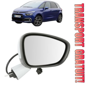 Oglinda Dreapta CITROEN C4 PICASSO II din 2013 - 2018, Auto, Reglaj electric, Completa