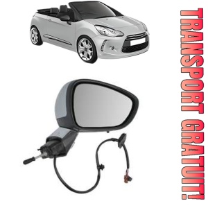 Oglinda Dreapta CITROEN DS3 Convertible din 2013 - 2015, Auto, Reglaj electric, Completa