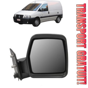 Oglinda Dreapta CITROEN JUMPY I (U6U_) din 1995 - 2006, Auto, Reglaj manual, Completa