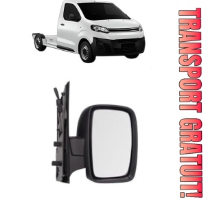 Oglinda Dreapta CITROEN JUMPY III Platform/Chassis (V_) din 2016 - 2025, Auto, Reglaj mecanic, Completa