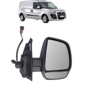Oglinda Dreapta FIAT DOBLO Bus (263_) din 2010 - 2023, Auto, Reglaj mecanic, Completa - Img 2