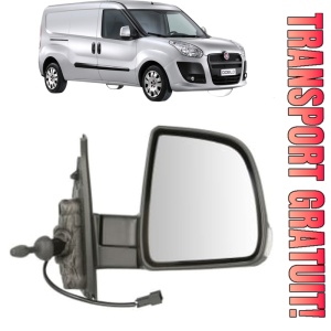 Oglinda Dreapta FIAT DOBLO Bus (263_) din 2010 - 2023, Auto, Reglaj mecanic, Completa