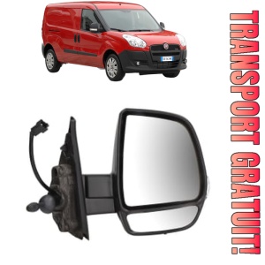 Oglinda Dreapta FIAT DOBLO Cargo (263_) din 2010 - 2023, Auto, Reglaj mecanic, Completa