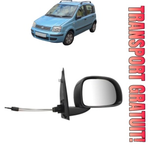 Oglinda Dreapta FIAT PANDA Hatchback Van (169_) din 2004 - 2011, Auto, Reglaj manual, Completa