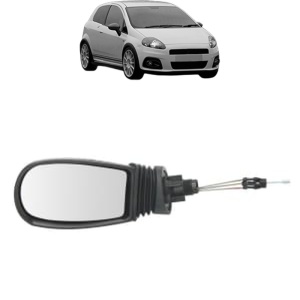 Oglinda Dreapta FIAT PUNTO din 1993 - 2015, Auto, Reglaj mecanic, Completa - Img 2