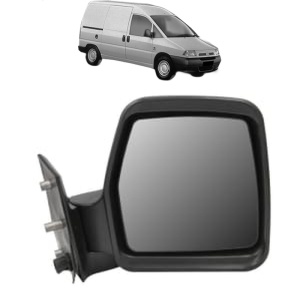 Oglinda Dreapta FIAT SCUDO Van (220_) din 1996 - 2006, Auto, Reglaj manual, Completa - Img 2