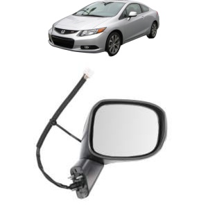 Oglinda Dreapta HONDA CIVIC IX Coupe din 2014, Auto, Reglaj electric, Completa - Img 2