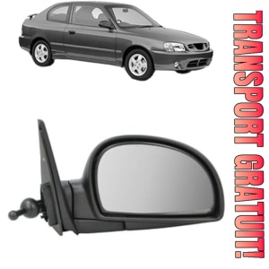 Oglinda Dreapta HYUNDAI ACCENT II (LC) din 1999 - 2005, Auto, Reglaj mecanic, Completa