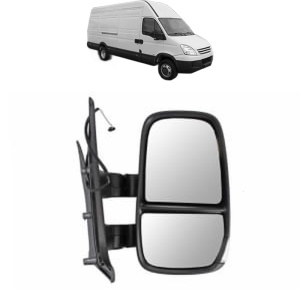 Oglinda Dreapta IVECO DAILY IV Van din 2006 - 2012, Auto, Reglaj manual, Completa - Img 2