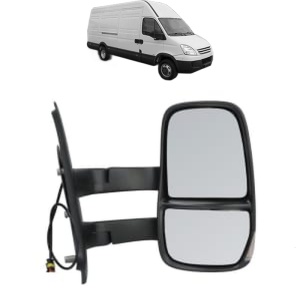 Oglinda Dreapta IVECO DAILY IV Van din 2006 - 2012, Auto, Reglaj manual, Completa - Img 2