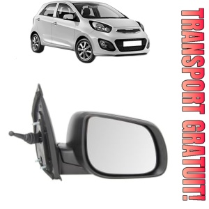 Oglinda Dreapta KIA PICANTO II (TA) din 2011 - 2017, Auto, Reglaj mecanic, Completa