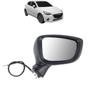 Oglinda Dreapta MAZDA 2 Hatchback (DL, DJ) din 2014 - 2021, Auto, Reglaj electric, Completa - Img 2