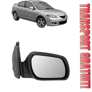 Oglinda Dreapta MAZDA 3 Saloon (BK) din 2003 - 2009, Auto, Reglaj electric, Completa