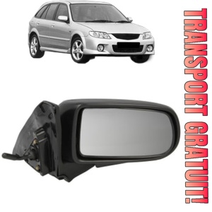 Oglinda Dreapta MAZDA 323 F VI Hatchback (BJ) din 1998 - 2004, Auto, Reglaj mecanic, Completa