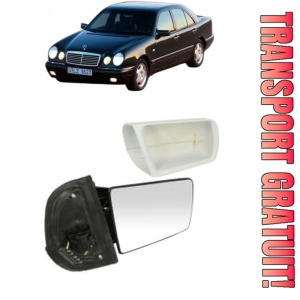 Oglinda Dreapta MERCEDES-BENZ E-CLASS (W210) din 1995 - 2002, Auto, Reglaj electric, Completa