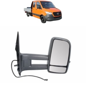 Oglinda Dreapta MERCEDES-BENZ SPRINTER 3,5-t Platform/Chassis (B907, B910) din 2018 - 2024, Auto, Reglaj manual, Completa - Img 2