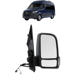 Oglinda Dreapta MERCEDES-BENZ SPRINTER 3,5-t Van (B907, B910) din 2018 - 2025, Auto, Reglaj electric, Completa - Img 2