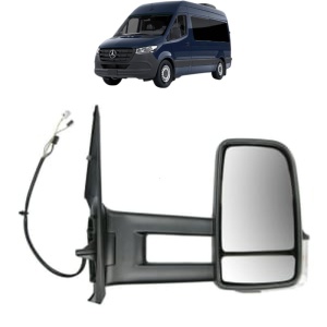 Oglinda Dreapta MERCEDES-BENZ SPRINTER 3,5-t Van (B907, B910) din 2018 - 2025, Auto, Reglaj electric, Completa - Img 2