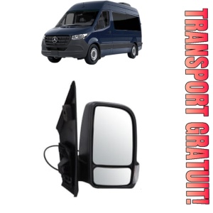 Oglinda Dreapta MERCEDES-BENZ SPRINTER 3,5-t Van (B907, B910) din 2018 - 2025, Auto, Reglaj manual, Completa