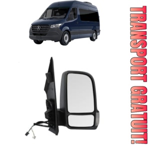 Oglinda Dreapta MERCEDES-BENZ SPRINTER 3,5-t Van (B907, B910) din 2018 - 2025, Auto, Reglaj electric, Completa