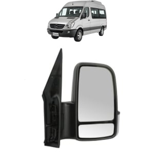 Oglinda Dreapta MERCEDES-BENZ SPRINTER 3-t Bus (B906) din 2006 - 2019, Auto, Reglaj electric, Completa - Img 2