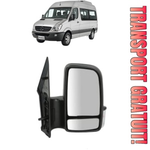 Oglinda Dreapta MERCEDES-BENZ SPRINTER 3-t Bus (B906) din 2006 - 2019, Auto, Reglaj manual, Completa
