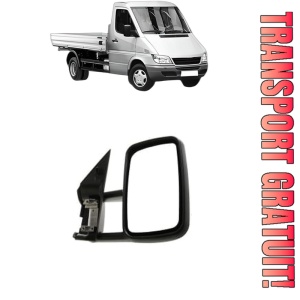 Oglinda Dreapta MERCEDES-BENZ SPRINTER 3-t Platform/Chassis (B903) din 1995 - 2006, Auto, Reglaj manual, Completa