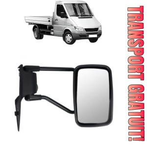 Oglinda Dreapta MERCEDES-BENZ SPRINTER 3-t Platform/Chassis (B903) din 1995 - 2006, Auto, Reglaj manual, Completa
