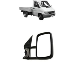 Oglinda Dreapta MERCEDES-BENZ SPRINTER 4-t Platform/Chassis (B904) din 1995 - 2006, Auto, Reglaj manual, Completa - Img 2