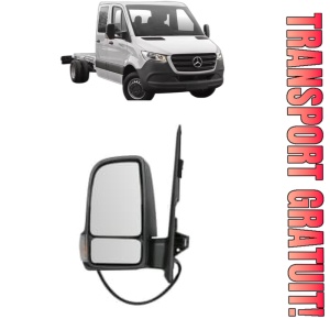 Oglinda Dreapta MERCEDES-BENZ SPRINTER 4-t Platform/Chassis (B907, B910) din 2018 - 2024, Auto, Reglaj electric, Completa
